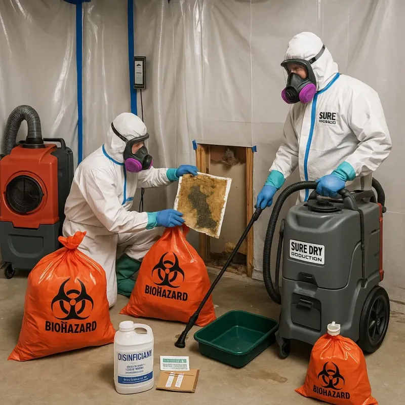 Contaminated Water Handling Protocols process in Rowan County, NC