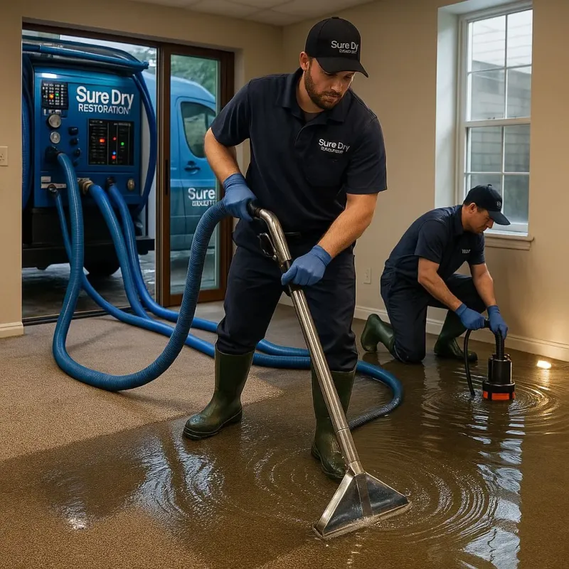 Water Extraction and Removal process in Rowan County, NC